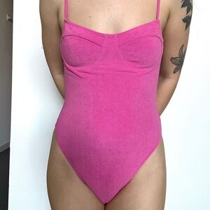 Barbie Pink Onesie Swimsuit